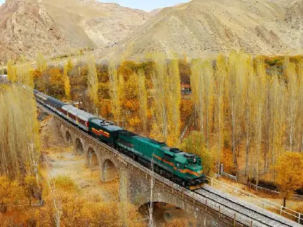 مسیر خاطره‌انگیز مشهد تهران با قطار