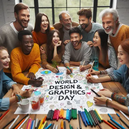 روز جهانی طراحی و گرافیک مبارک باد
