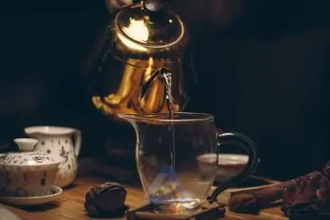 فنجان شیشه ای با طرح خاص و زیبا 