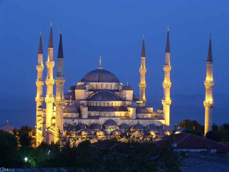 عکس مسجد سلیمانیه در ترکیه