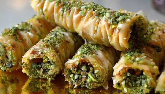 عکس و طرز تهیه باقلوای ترکیه