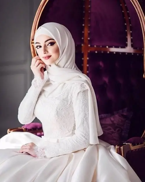 دانلود عکس عروس محجبه
