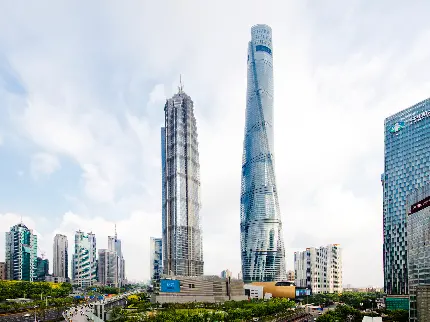 عکس برج شانگهای در چین