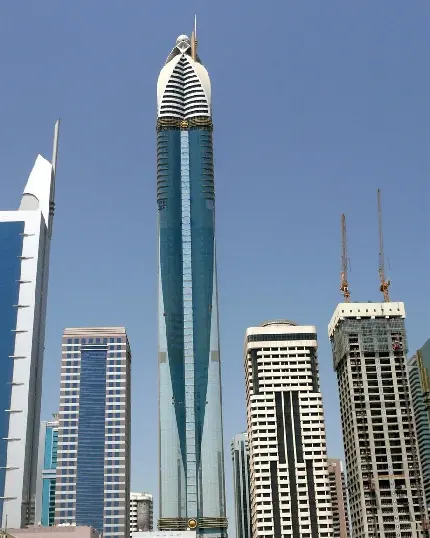 عکس برج رز در شهر دبی