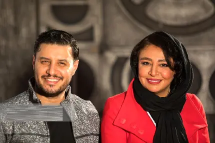 عکس جواد عزتی و همسرش در جشنواره  فیلم فجر