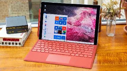 عکس و ویژگی های لپ تاپ Microsoft Surface Pro 7