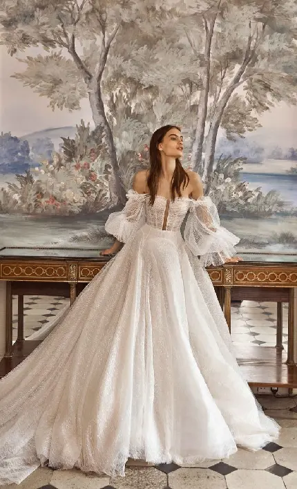 مدل لباس عروس زیبا و رویایی