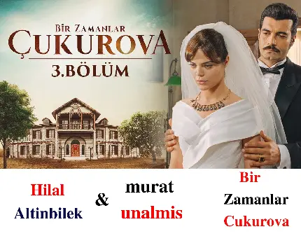 عکس عروسی زلیخا و دمیر در سریال ترکی روزگاری در چوکوروا