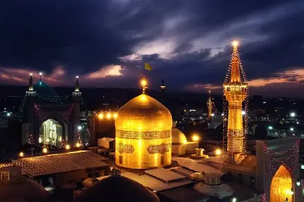 دانلود عکس شهر زیبا و زیارتی مشهد مقدس