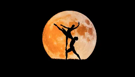 دانلود عکس عاشقانه و رومانتیک در ماه کامل