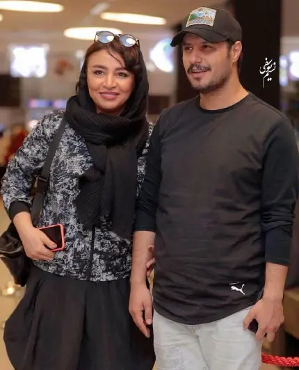 دانلود عکس جواد عزتی و همسرش مه لقا باقری