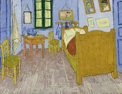 عکس نقاشی اتاق خواب آرل