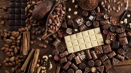 عکس و ایده عکاسی از شکلات‌های خوشمزه