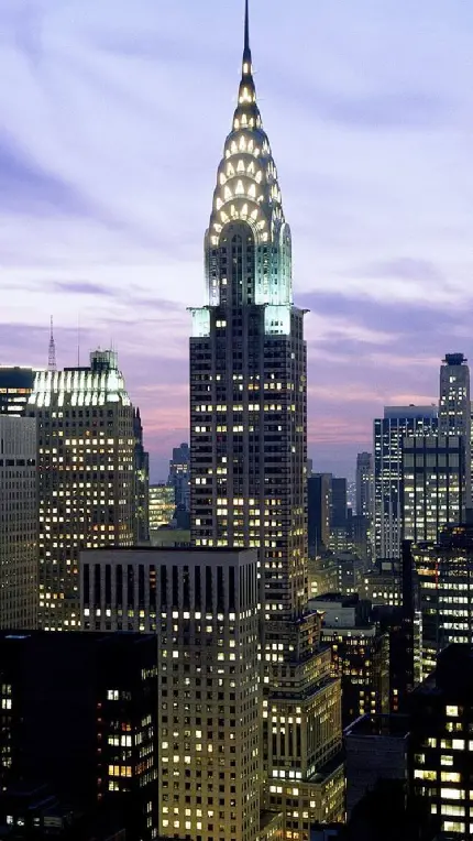 عکس ساختمان کرایسلر در نیویورک