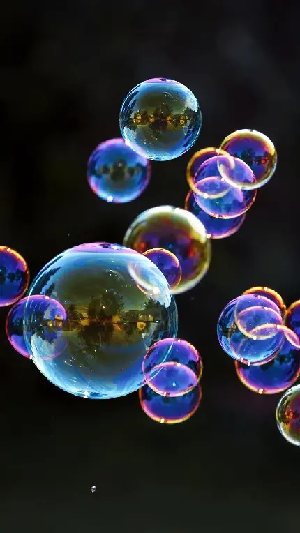 دانلود عکس پروفایل حباب هایی که پرواز میکنند