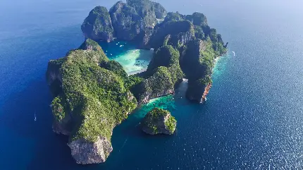 عکس خلیج زیبای مایابی در تایلند