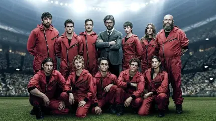 عکس بازیگران سریال money heist