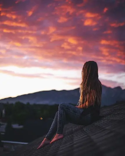 عکس سیاه سفید غمگین