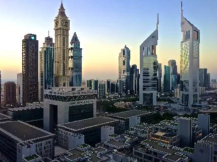 عکس برج اداری امارات