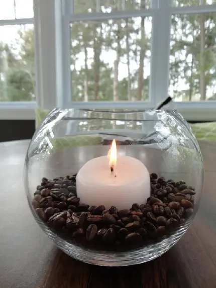 دانلود استوری شمع روشن در تنگ ماهی