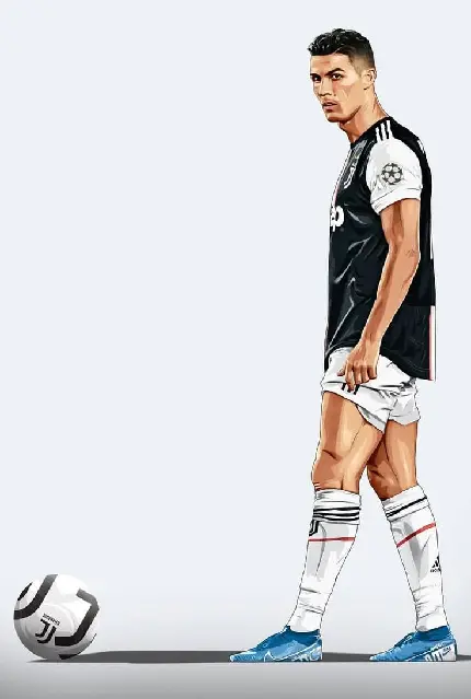 عکس رونالدو با جام در رئال مادرید