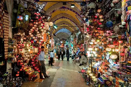 عکس بازار بزرگ استانبول