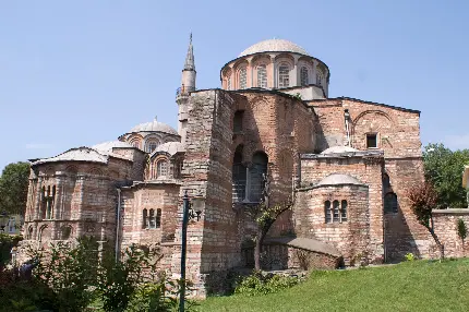 تصویر کلیسای زیبای چورا در شهر استانبول