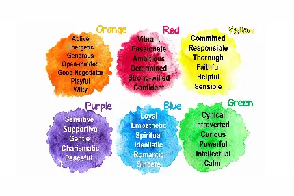 عکس و توضیحات آزمون True Colors