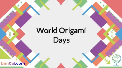دانلود عکس تبریک روز جهانی اوریگامی