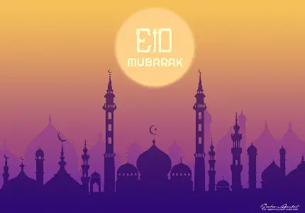 عید فطر مبارک به عربی