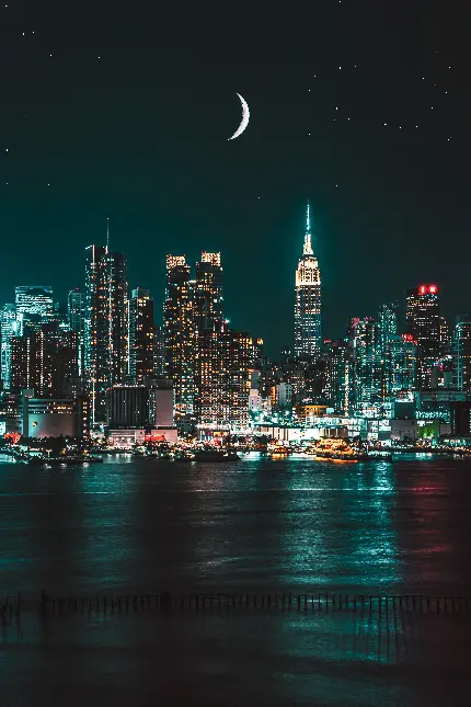 عکس و والپیپر شب های شهر نیویورک