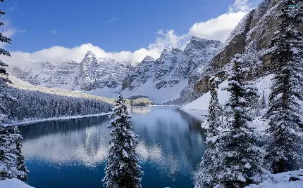  والپیپر زمستان در پارک ملی بنف