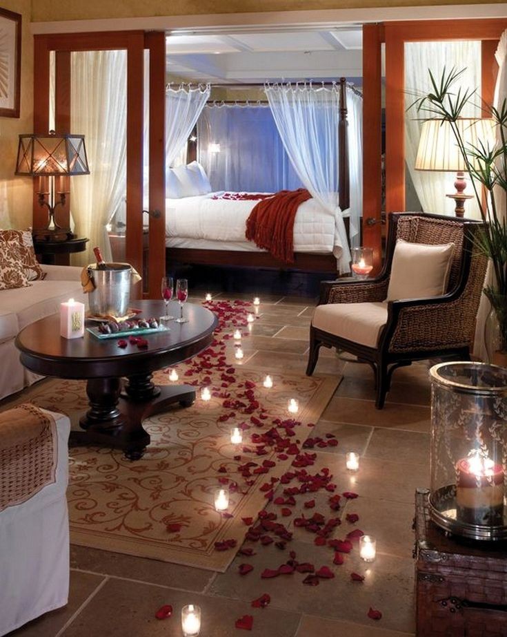 عکس دیزاین اتاق ماه عسل در هتل