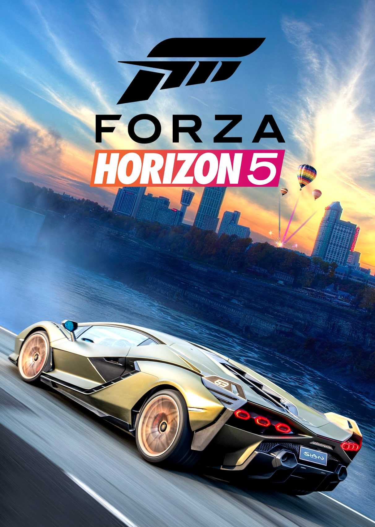 پوستر رسمی بازی فورزا هورایزن Forza Horizon 5