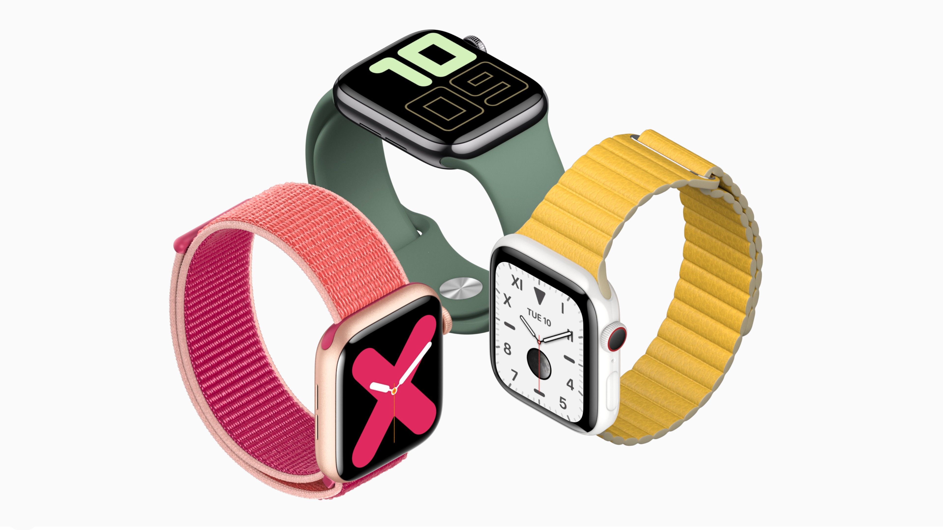 عکس و مشخصات اپل واچ نسل پنج Apple Watch Series 5