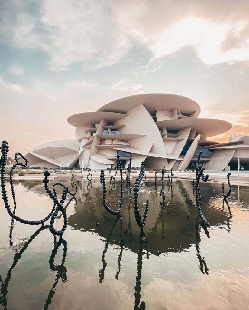 عکس هایی از موزه زیبای ملی قطر