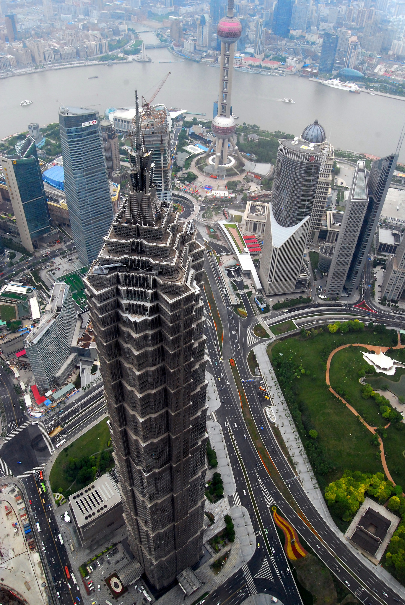 عکس برج جین مائو در شانگهای چین