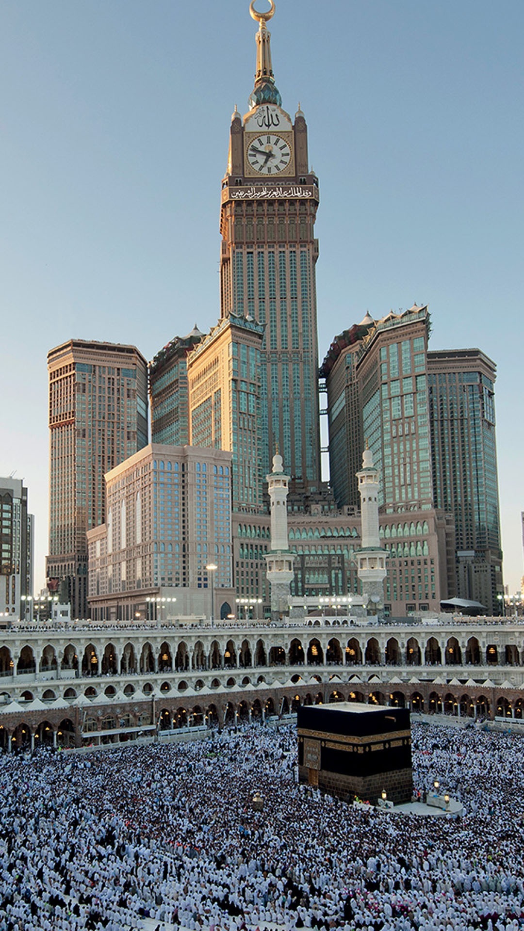 عکس ابراج البیت برج ساعت در مکه