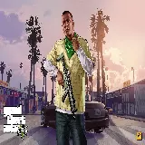 چاپ قاب موبایل و گوشی عکس فرانکلین در gta v