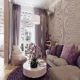 چاپ قاب موبایل و گوشی عکس دکوراسیون و طراحی داخلی خانه با تم بنفش
