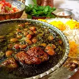 چاپ قاب موبایل و گوشی عکس قورمه سبزی غذای پرطرفدار ایرانی