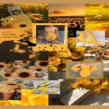 چاپ قاب موبایل و گوشی دانلود تصویر زمینه چند تکه زرد