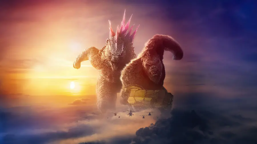 عکس Godzilla vs Kong گودزیلا علیه کونگ با کیفیت 5K رایگان