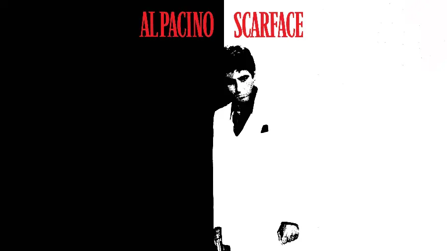 عکس آل پاچینو در فیلم اسکارفیس با کیفیت 5K Scarface