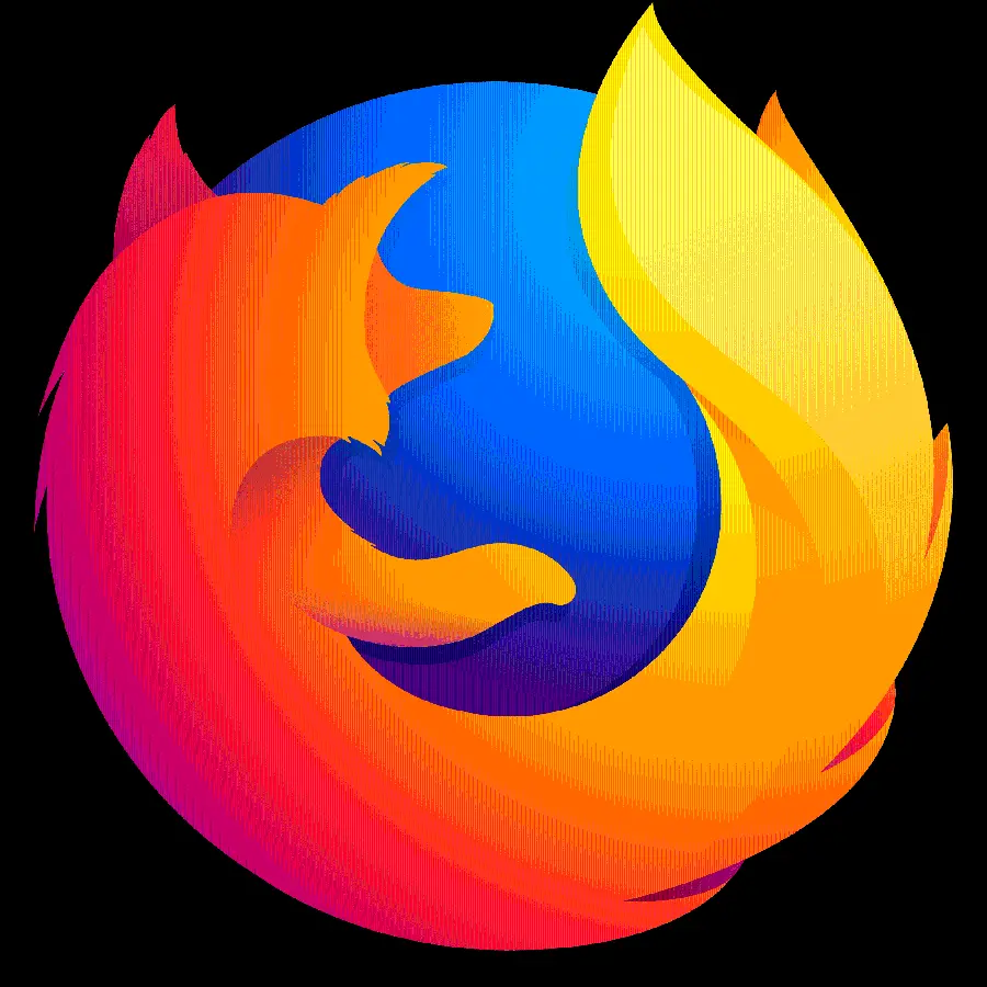عکس PNG لوگو فایرفاکس با کیفیت بالا و طراحی حرفه‌ای