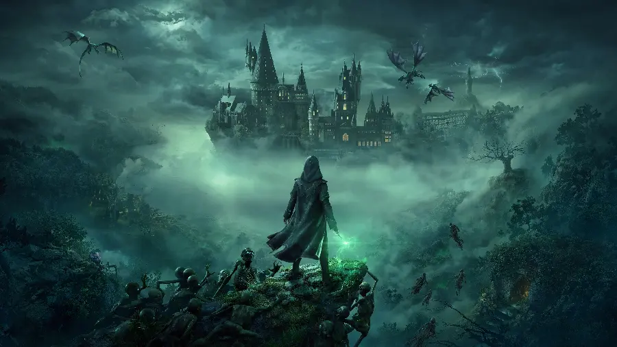 تصویر جذاب و فانتزی بازی Hogwarts Legacy با کیفیت 4K