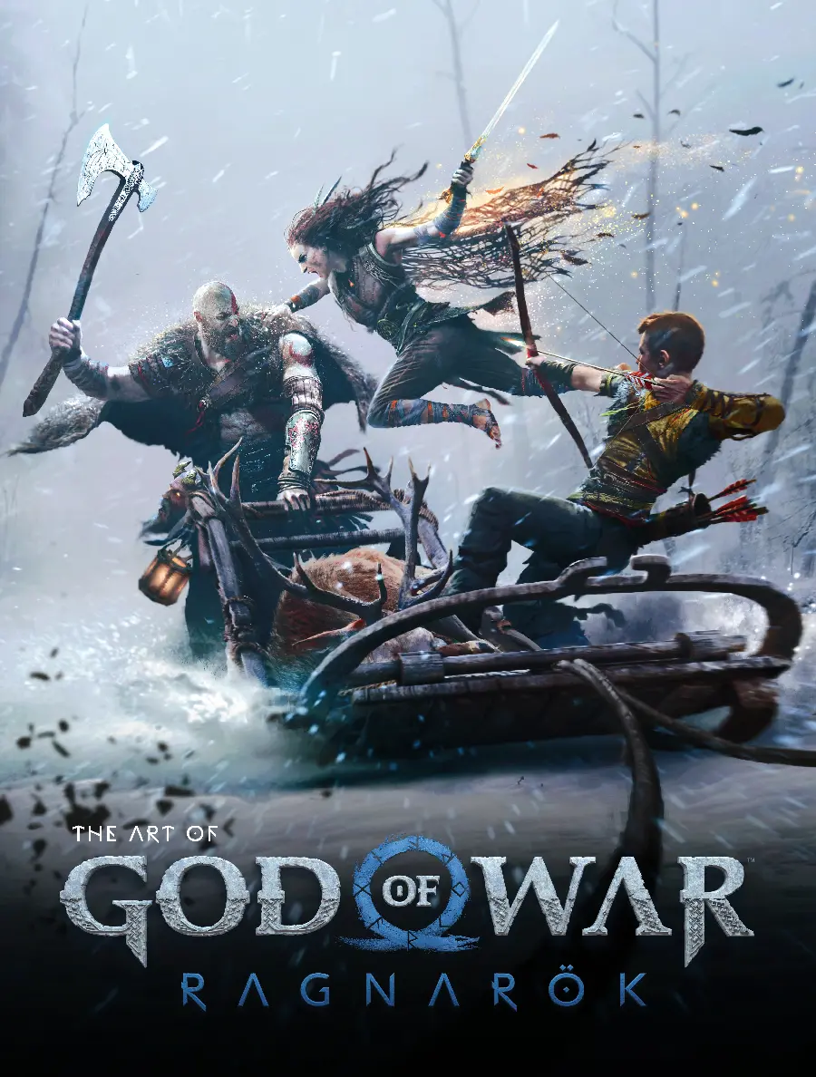 والپیپر بازی گاد آو وار راگناروک God of War Ragnarok با شخصیت های اصلی