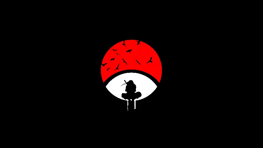 عکس مینیمال ایتاچی اوچیها با پس زمینه مشکی AMOLED