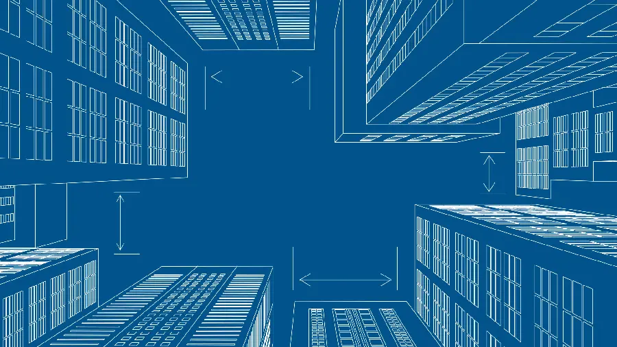 بک گراند خاص طرح اولیه ساختمان با کیفیت 4K