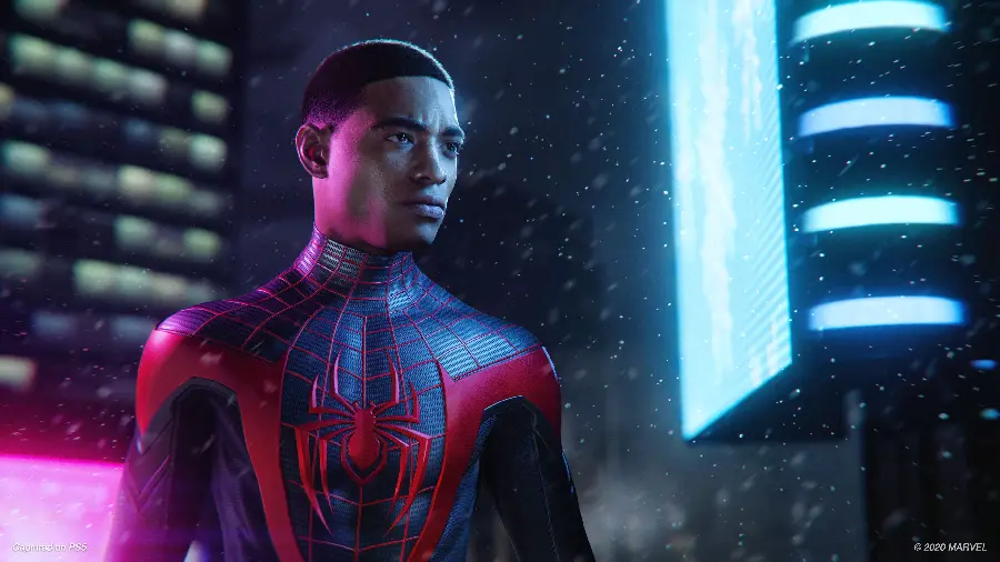والپیپر مایلز مورالس Miles Morales با کیفیت 4K رایگان